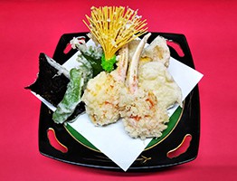 ずわいがに爪天ぷら